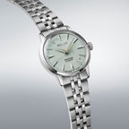 Presage Women Automatic Turquoise Dial Analog Stainless Steel Watch SRPL63J1