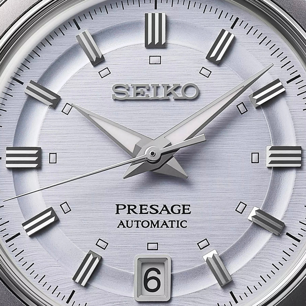 Presage Men Automatic White Dial Analog Stainless Steel Watch SRPL73J1