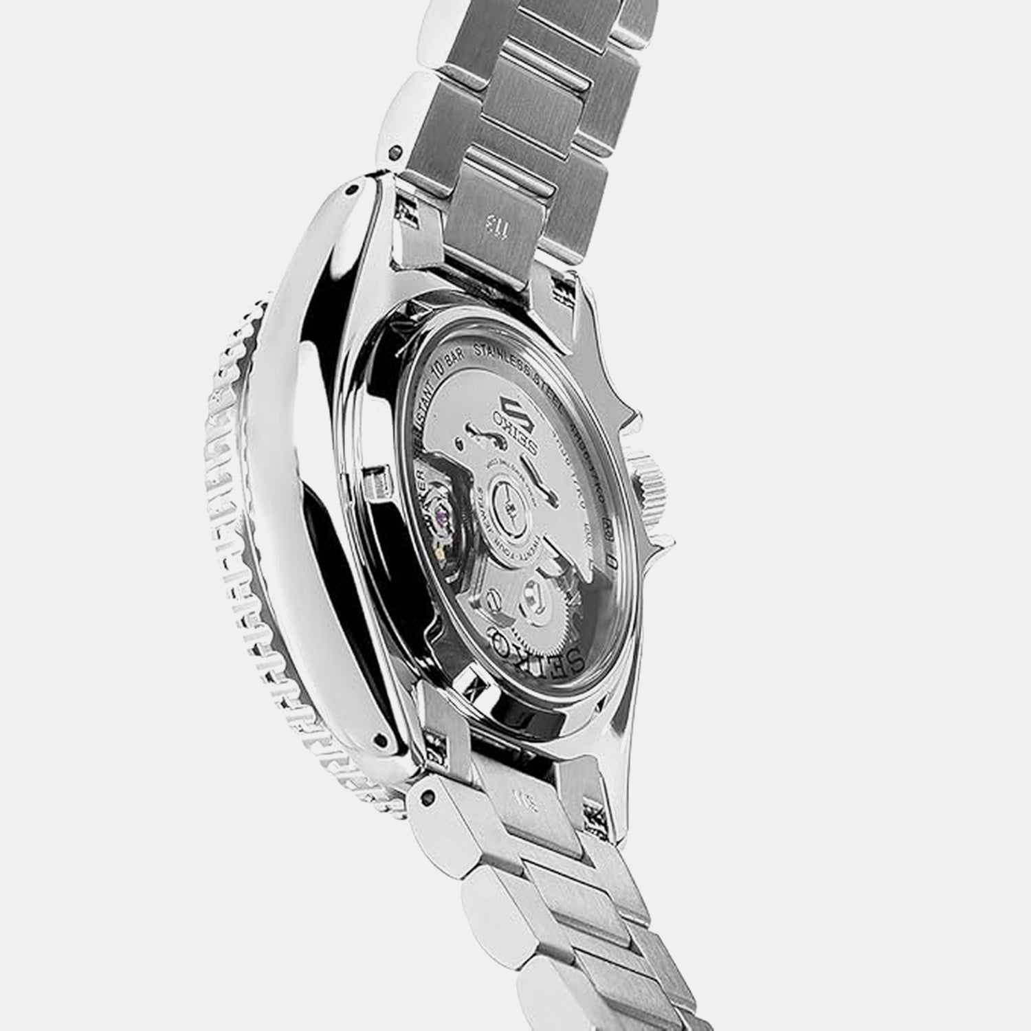 5 Sports Men Automatic Blue Dial Analog Stainless Steel Watch SRPL77K1