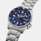 5 Sports Men Automatic Blue Dial Analog Stainless Steel Watch SRPL77K1