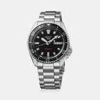 5 Sports Men Automatic Black Dial Analog Stainless Steel Watch SRPL85K1
