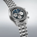 Prospex Seedtimer Men Automatic Teal Dial Chronograph Stainless Steel Watch SRQ051J1
