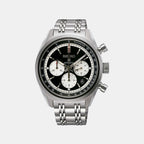 Prospex Seedtimer Men Automatic Black Dial Chronograph Stainless Steel Watch SRQ053J1