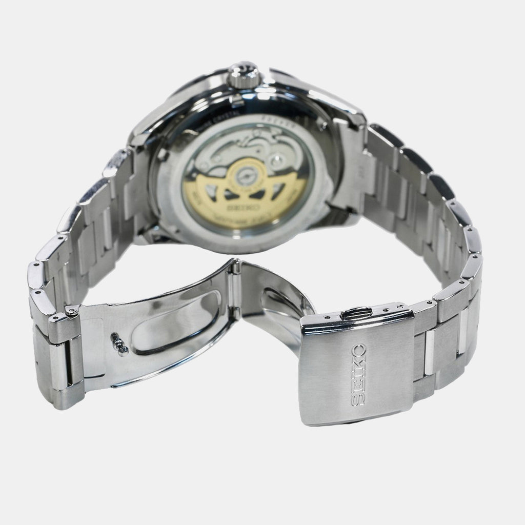 Presage Men Automatic Silver Dial Analog Stainless Steel Watch SSA303J1