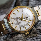Presage Men Automatic White Dial Analog Stainless Steel Watch SSA306J1