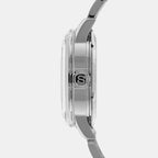 Men Automatic Silver Dial Analog Stainless Steel Watch SSA341J1