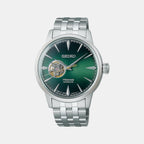 Presage Men Automatic Green Dial Analog Stainless Steel Watch SSA441J1