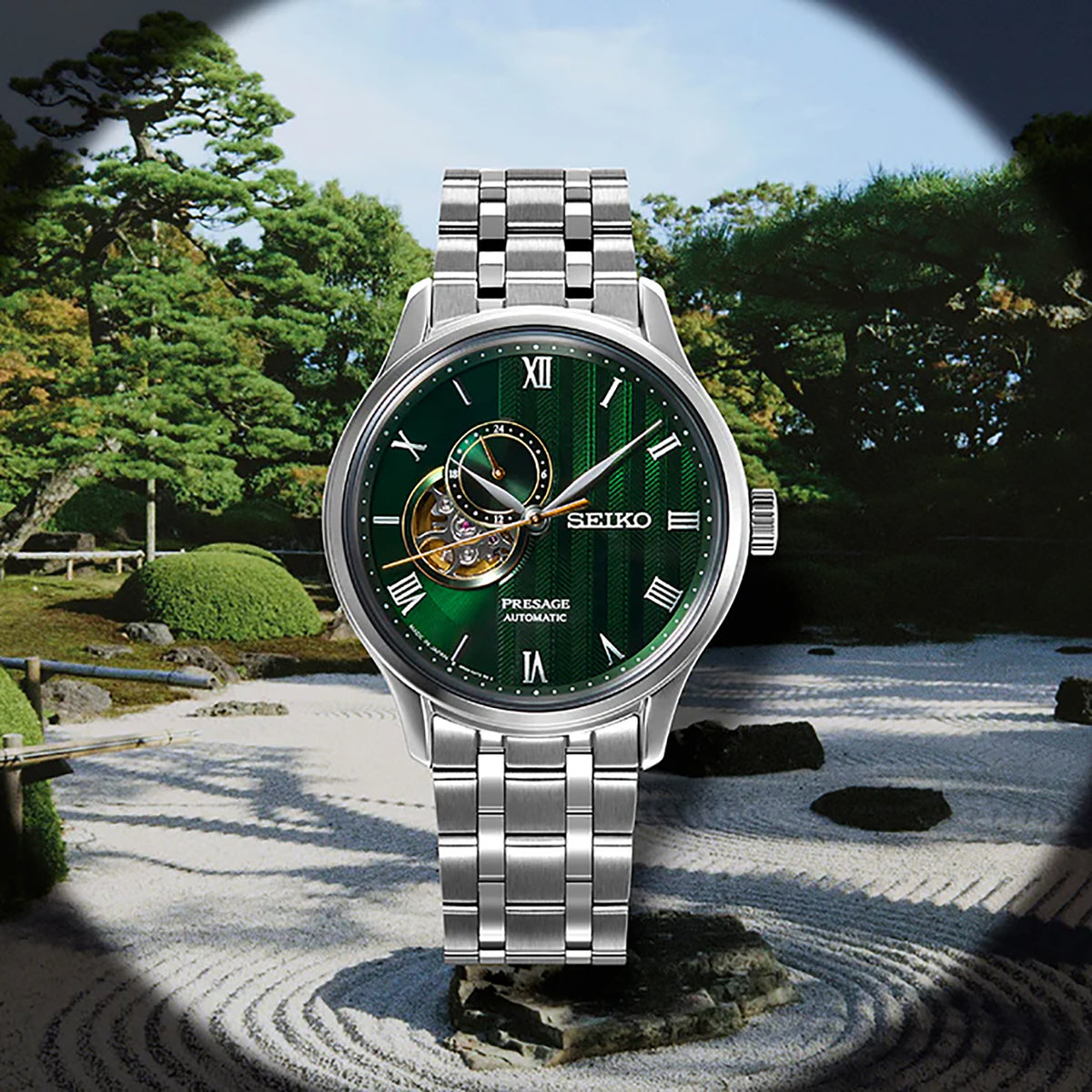 Seiko Stainless Steel Round watch