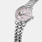 Presage Zen Garden Kyoto Cherry Blossom Men Automatic Pink Dial Analog Stainless Steel Watch SSA465J1