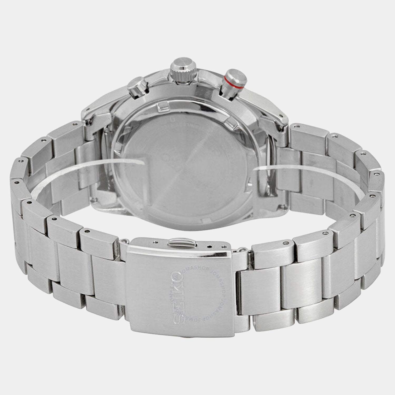 Dress Men Quartz Blue Dial Chronograph Stainless Steel Watch SSB407P1