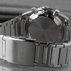 Conceptual Men Quartz Blue Dial Chronograph Stainless Steel Watch SSB459P1