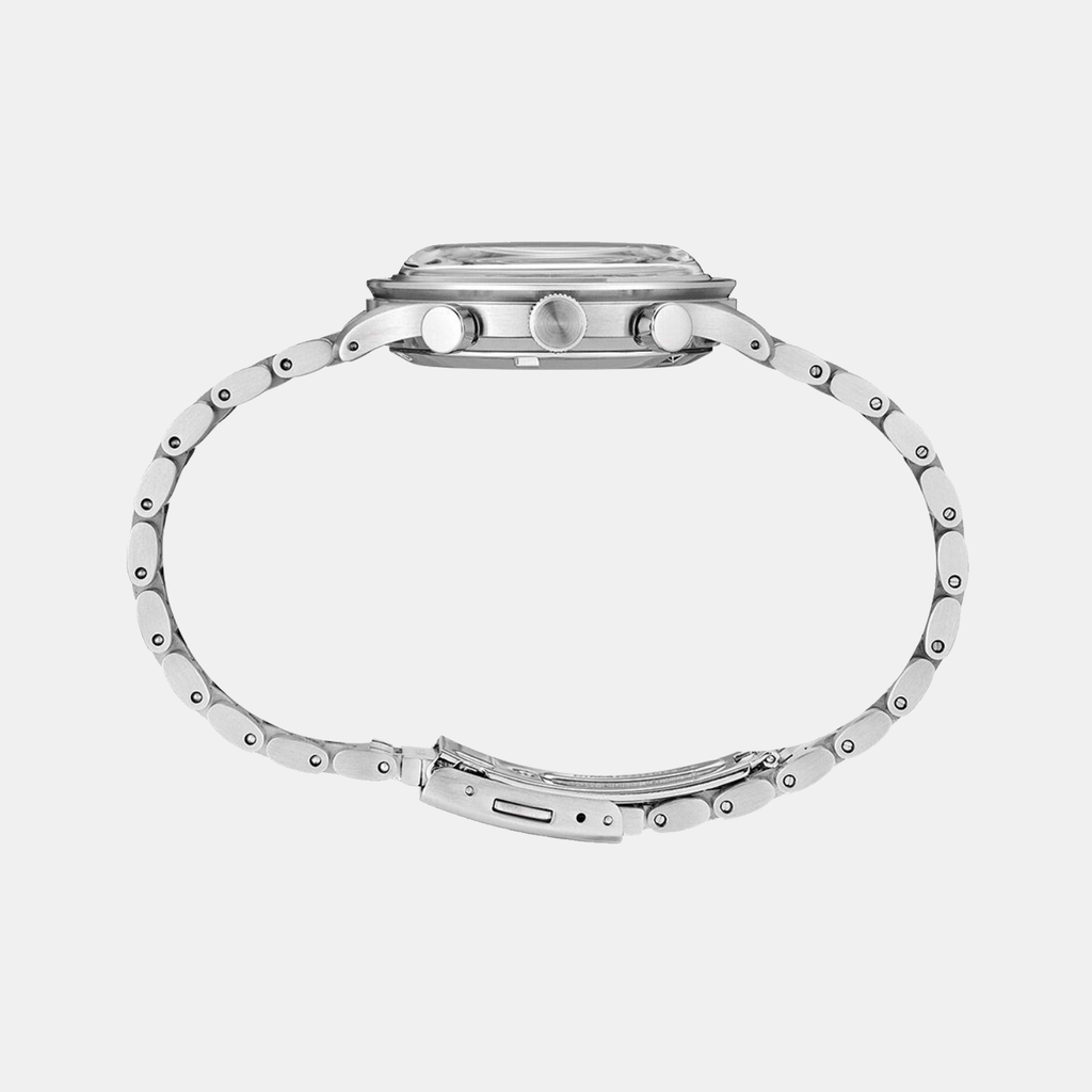 Men Quartz Green Dial Chronograph Stainless Steel Watch SSB481P1