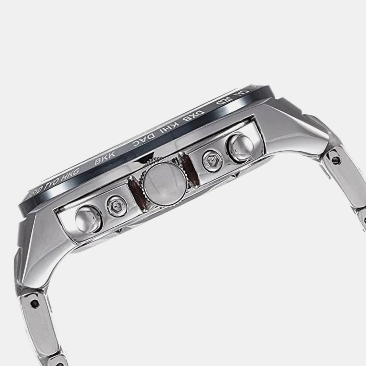 Prospex Men Solar Black Dial Chronograph Stainless Steel Watch SSC487P1
