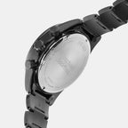 Macchina Sportiva Men Solar Black Dial Chronograph Stainless Steel Watch SSC773P1