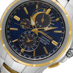 Coutura Men Quartz Black Dial Analog Stainless Steel Watch SSC798P1