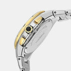 Coutura Men Quartz Black Dial Analog Stainless Steel Watch SSC798P1