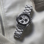 Prospex Men Solar White Dial Chronograph Metal Watch SSC813P1