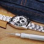 Prospex Men Solar White Dial Chronograph Metal Watch SSC813P1