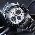 Prospex Men Solar White Dial Chronograph Metal Watch SSC813P1