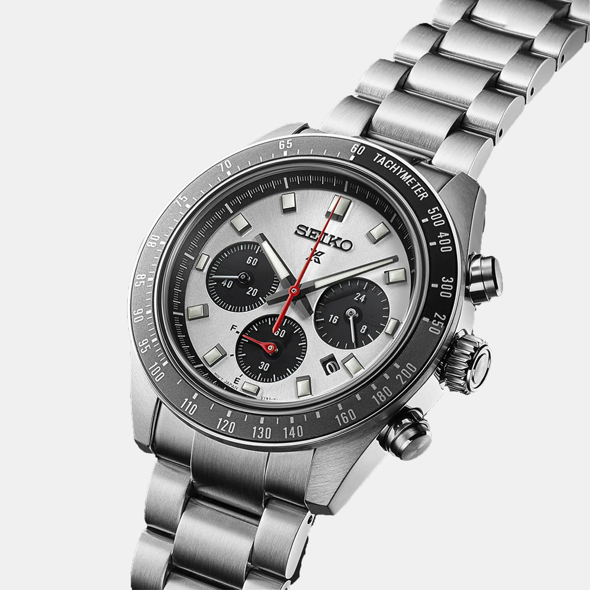 Seiko Men Round White watch