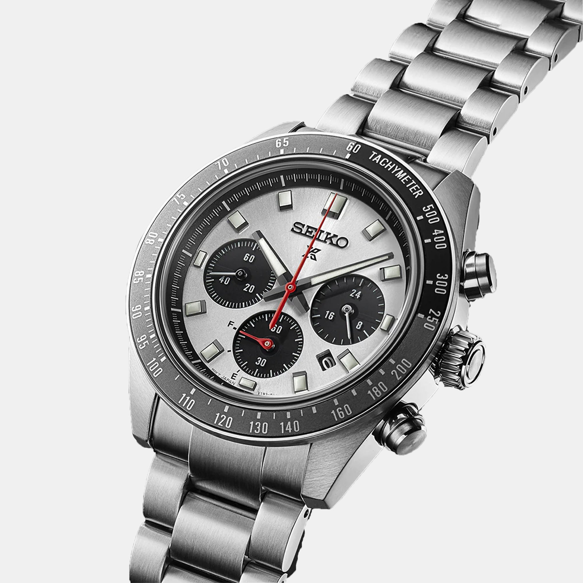 Seiko Men Round White watch