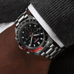 Prospex Men Solar Black Dial Analog Stainless Steel Watch SSC915P1
