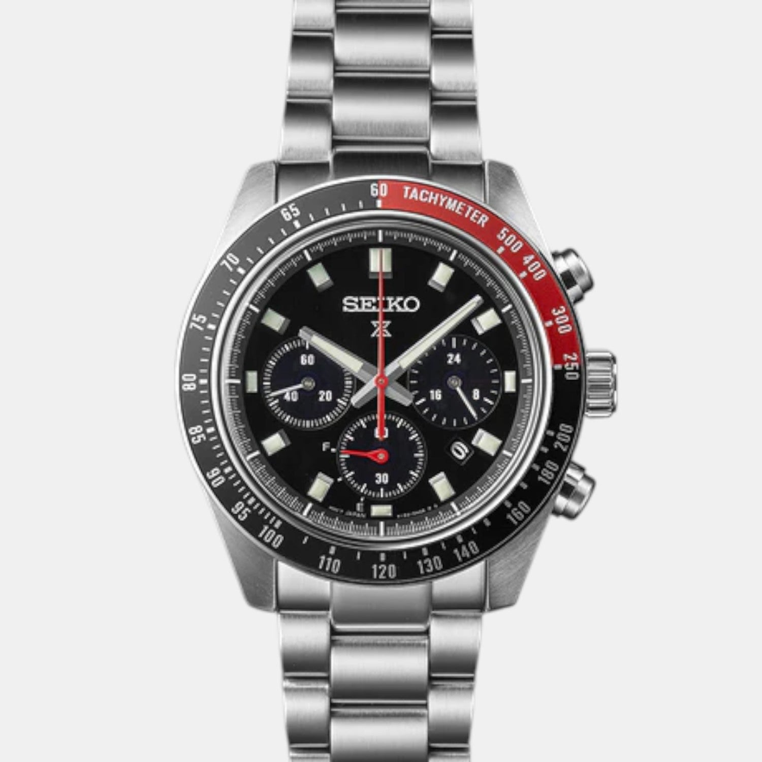 Prospex Men Solar Black Dial Analog Stainless Steel Watch SSC915P1