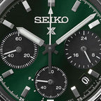 Prospex Men Solar Green Dial Chronograph Stainless Steel Watch SSC933P1