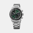 Prospex Men Solar Green Dial Chronograph Stainless Steel Watch SSC933P1
