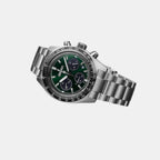 Prospex Men Solar Green Dial Chronograph Stainless Steel Watch SSC933P1