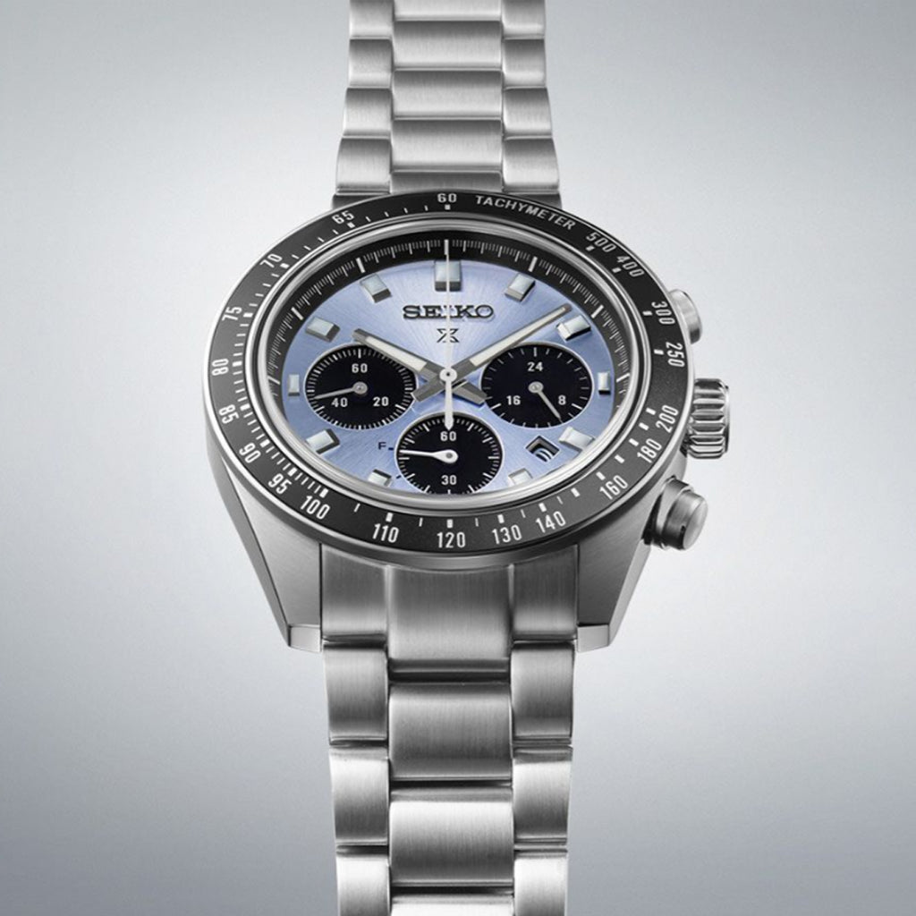 Seiko Men Round Blue watch