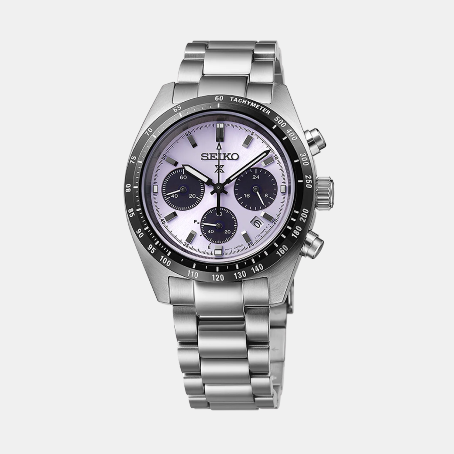 Prospex Speedtimer Men Solar Purple Dial Chronograph Stainless Steel Tokyo World Athletics Championships Limited Edition Watch SSC955P1