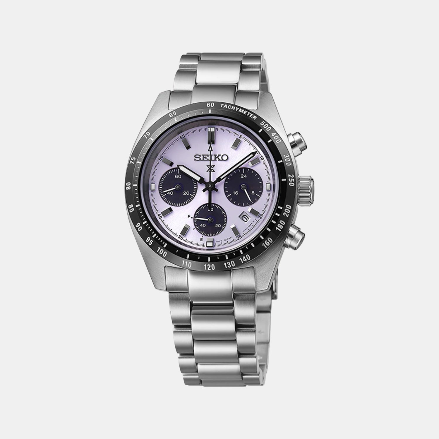 Prospex Speedtimer Men Solar Purple Dial Chronograph Stainless Steel Tokyo World Athletics Championships Limited Edition Watch SSC955P1