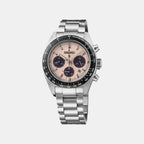 Prospex Men Solar Pink Dial Chronograph Stainless Steel Watch SSC963P1