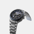 Seiko Men Round Blue watch