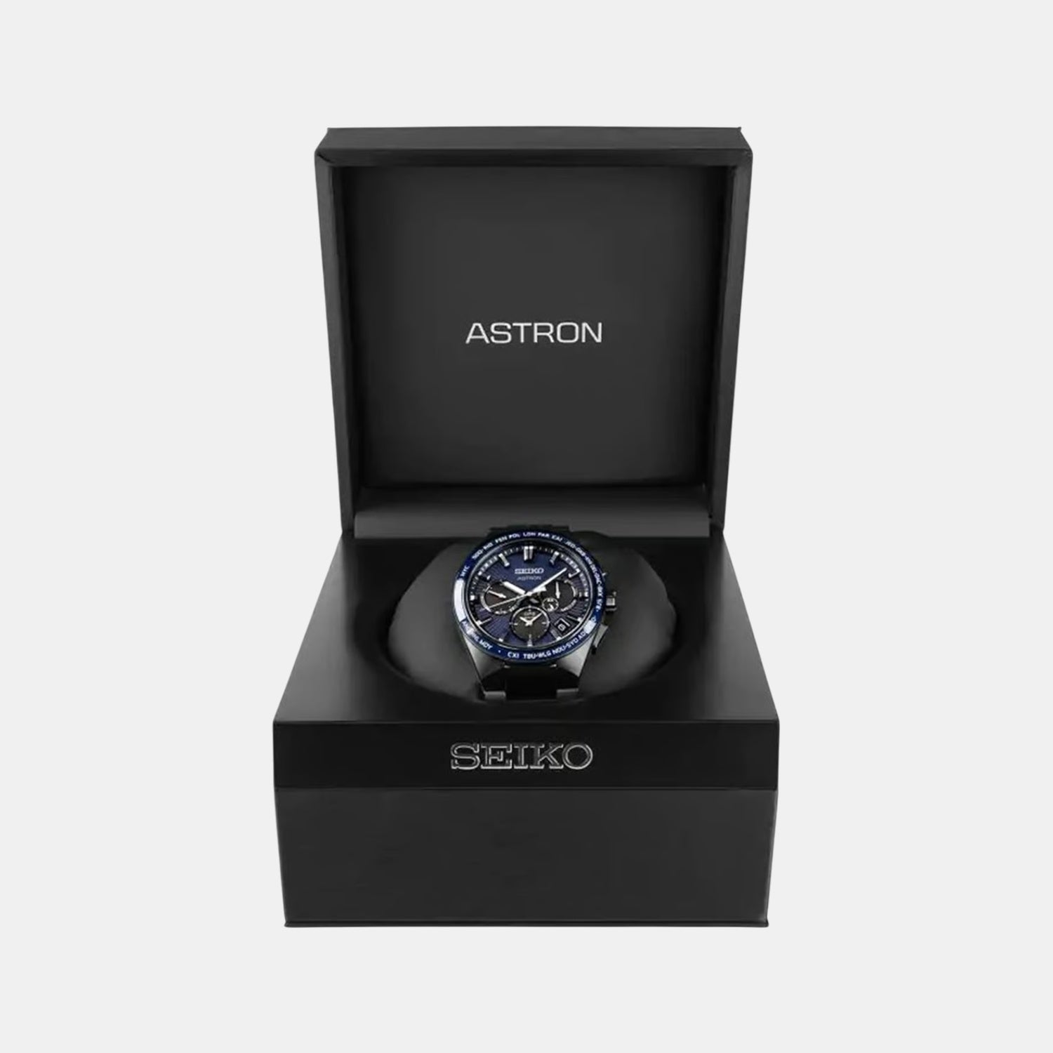 Astron Men Solar Blue Dial Chronograph Limited Edition Watch SSH121J1
