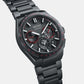 Astron Solar Men Black Dail Chronograph Stainless Steel Watch SSH137J1