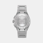 Astron Men Solar Sparkling Blue Dial Chronograph Stainless Steel Watch SSH153J1