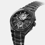 Astron GPS Solar Dual-Time Chronograph Men Night Sky Black Dial Watch SSH179J1