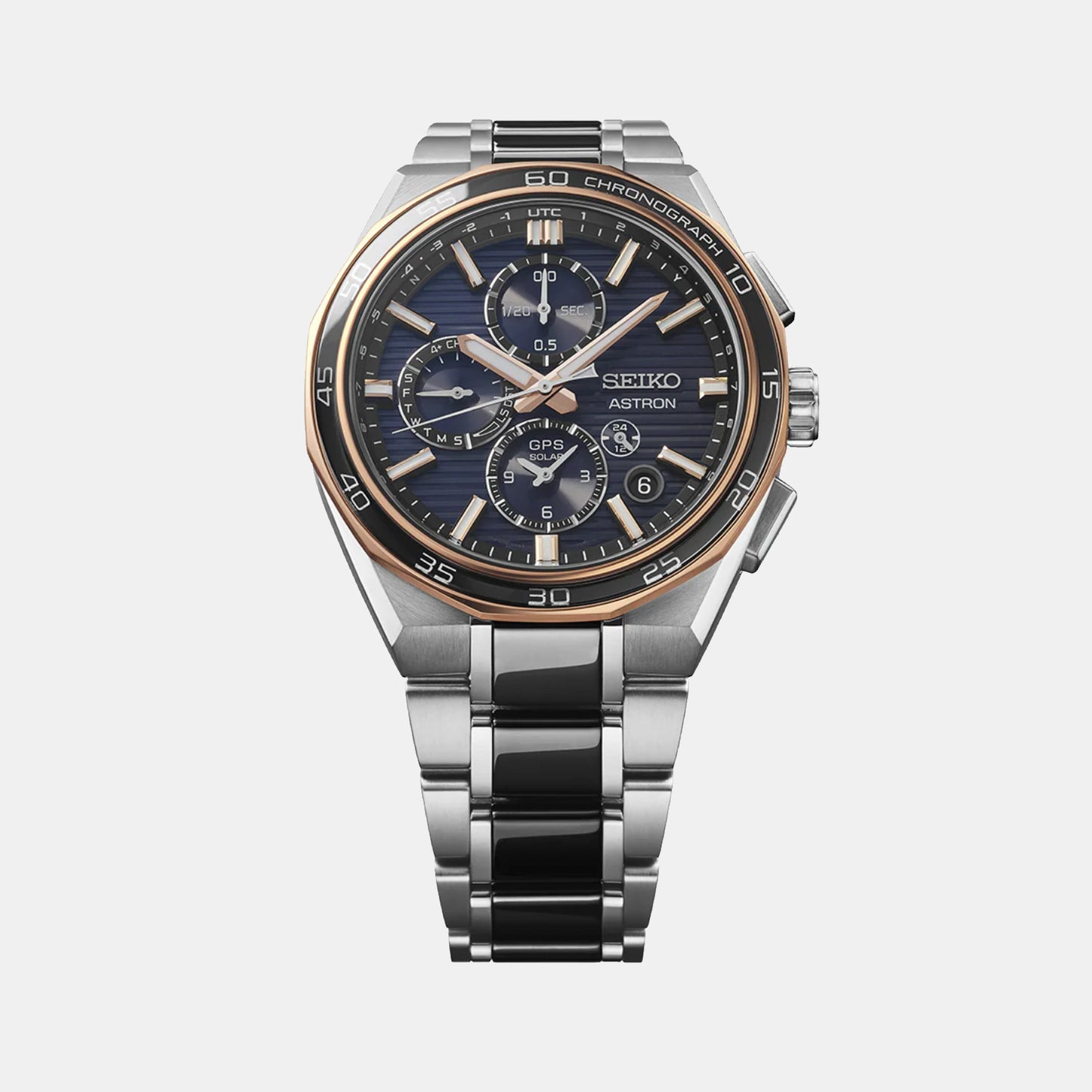 Astron GPS Solar Dual-Time Chronograph Limited Edition Men Watch SSH180J1