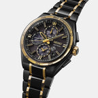 Astron 145th Anniversary Limited Edition ‘Solar Eclipse’ Men Black Dial Chronograph Titanium Watch SSH186J1