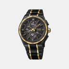 Astron 145th Anniversary Limited Edition ‘Solar Eclipse’ Men Black Dial Chronograph Titanium Watch SSH186J1