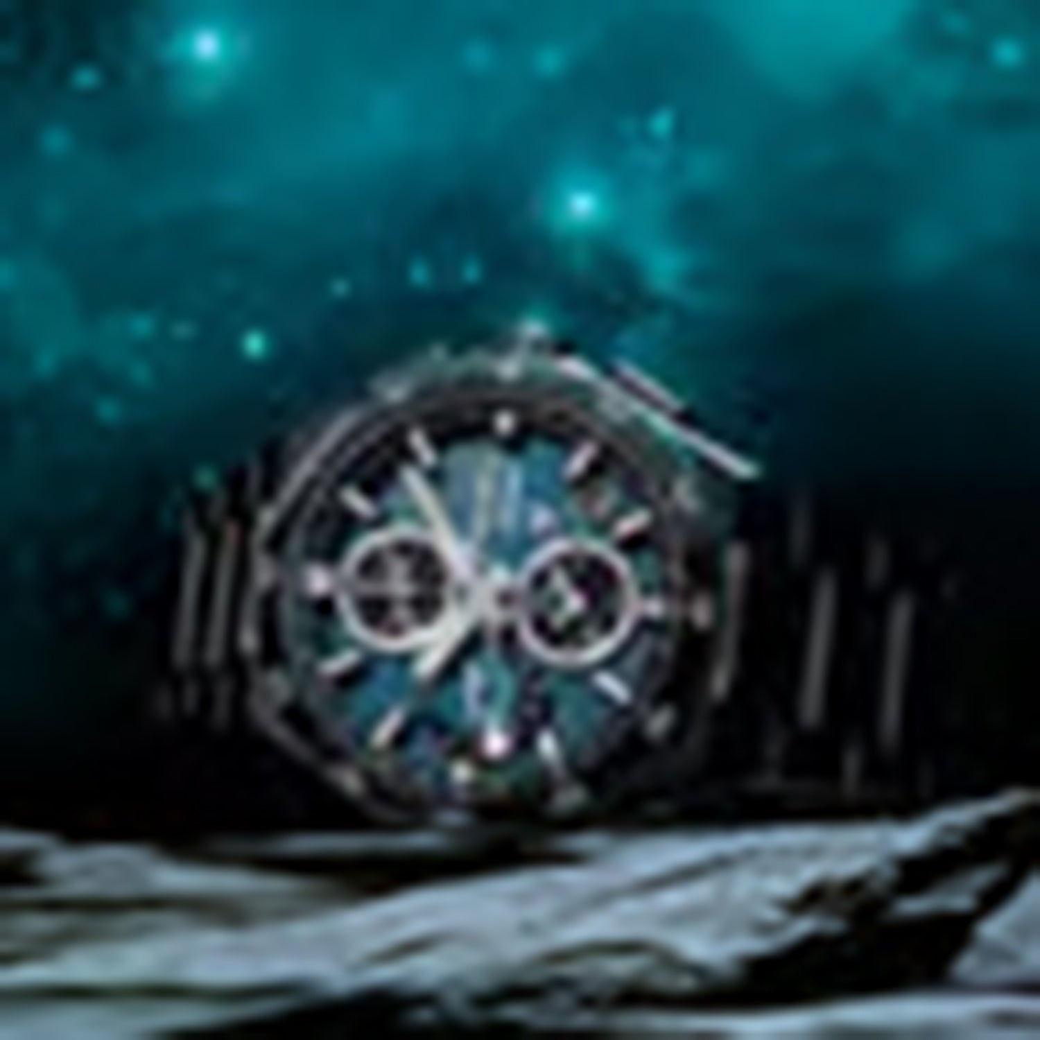 Astron GPS Solar ‘Spiral Galaxy’ Limited Edition Chronograph Men Blue Dial Stainless Steel Watch SSH187J1