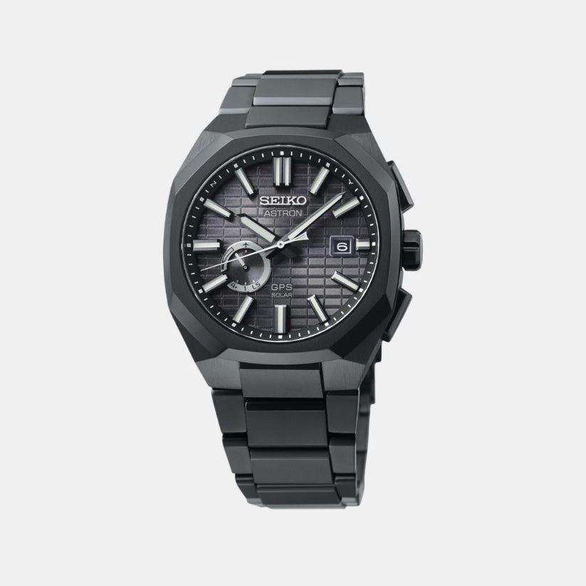 Seiko Round Black Analog watch