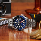 5 Sports Men Automatic Blue Dial Analog Stainless Steel Watch SSK003K1