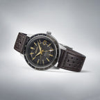 Presage Men Automatic Brown Dial Analog Leather Watch SSK013J1