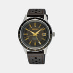 Presage Men Automatic Brown Dial Analog Leather Watch SSK013J1