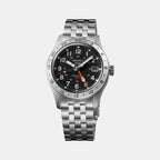 5 Sports Men Automatic Black Dial Analog Stainless Steel Watch SSK023K1