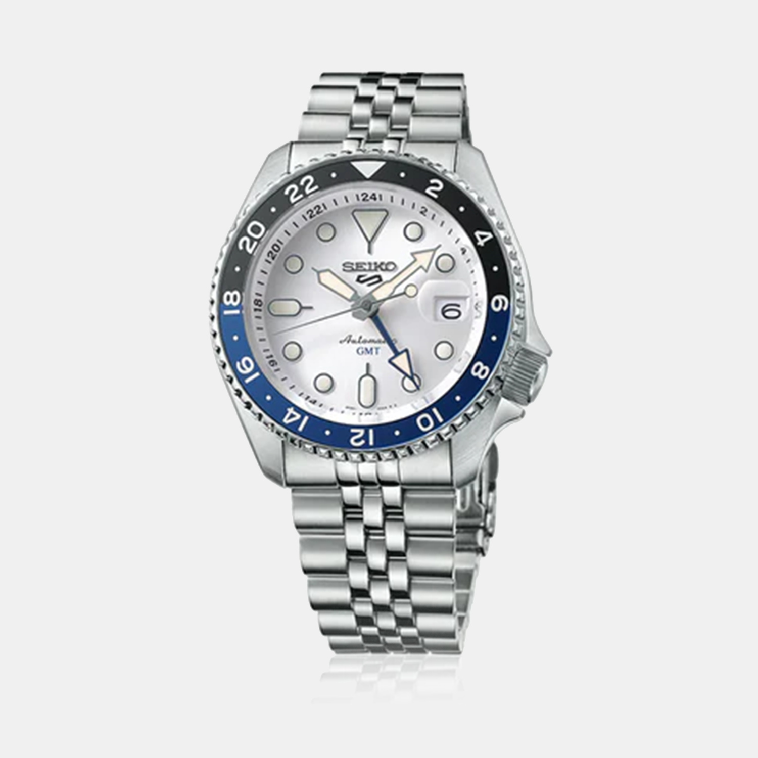 Seiko 5 Sports Men s White Dial Watch SSK033K1 Just In Time