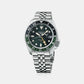 5 Sports Automatic Men Green Dial Analog Stainless Steel Watch SSK035K1